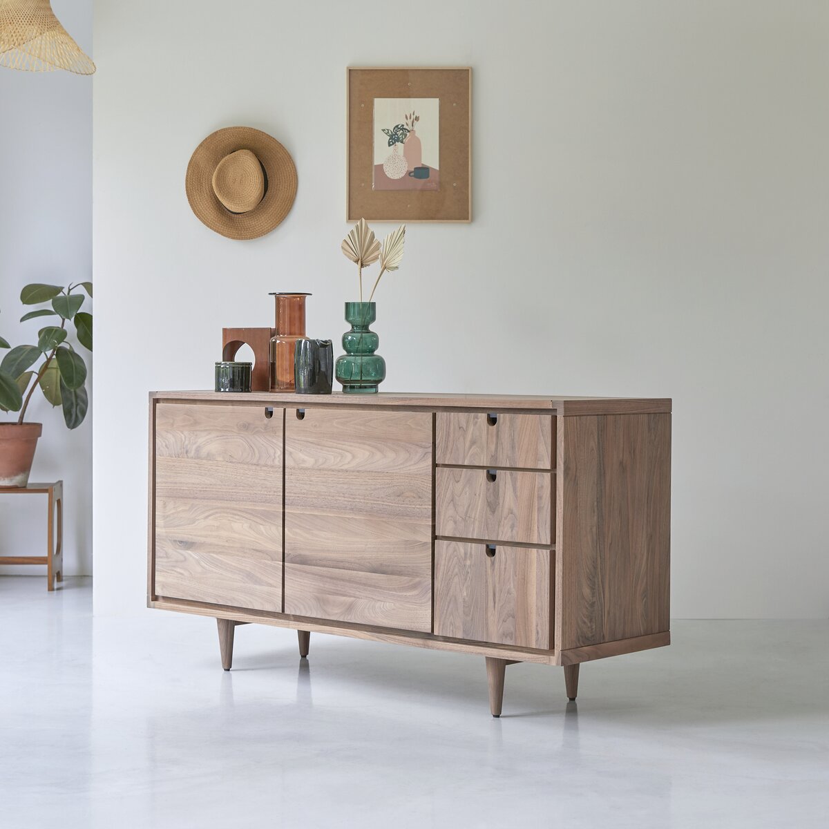 Jonàk - Solid walnut Sideboard 145 cm Jonàk - Solid walnut Sideboard 145 cm
