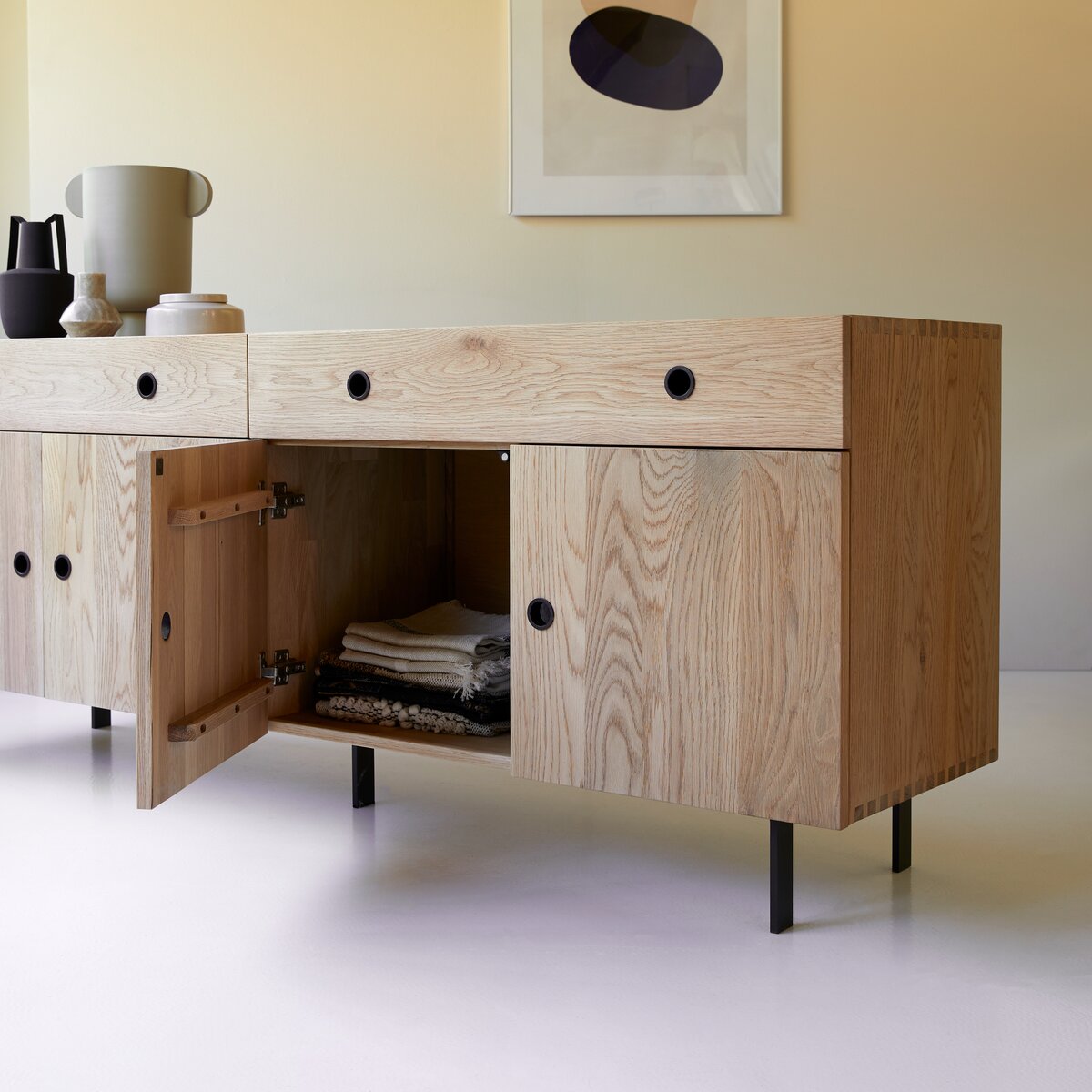 Jeanne - Solid oak Sideboard 185 cm Jeanne - Solid oak Sideboard 185 cm