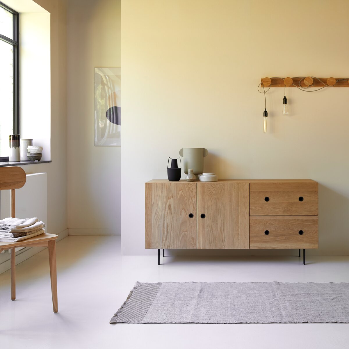 Jeanne - Buffet in quercia massello 150 cm Jeanne - Buffet in quercia massello 150 cm