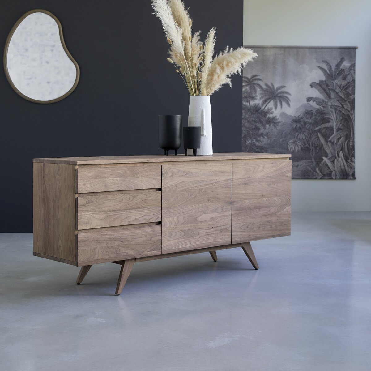 Esmée - Buffet en noyer massif 180 cm Esmée - Buffet en noyer massif 180 cm