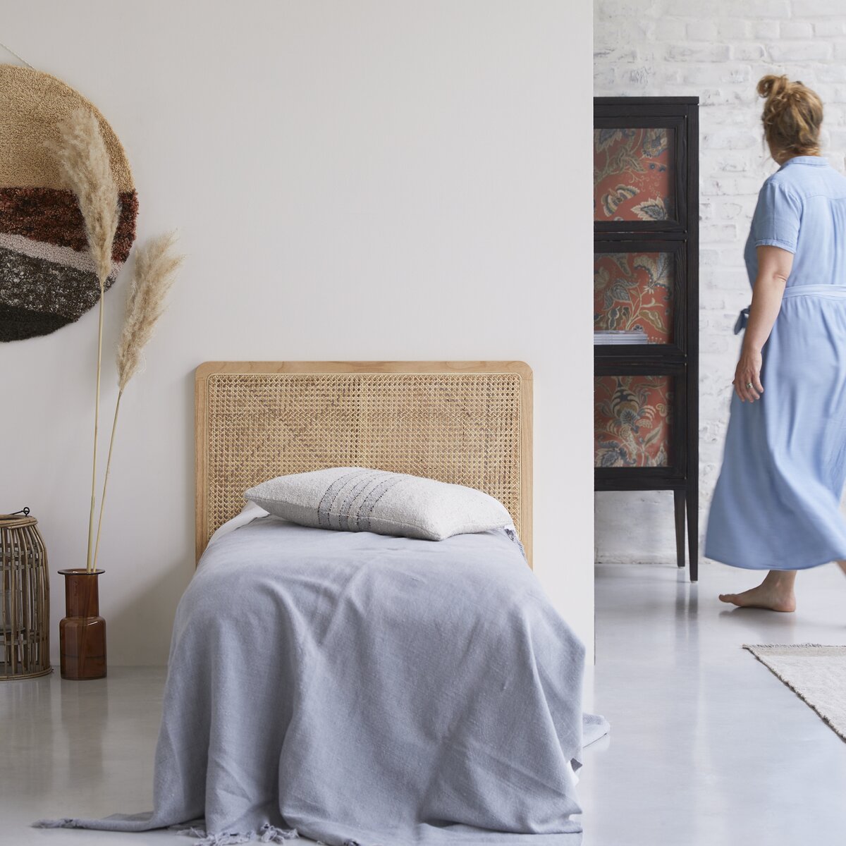 Adèle - Kopfteil aus Rattangeflecht 90 cm Adèle - Kopfteil aus Rattangeflecht 90 cm