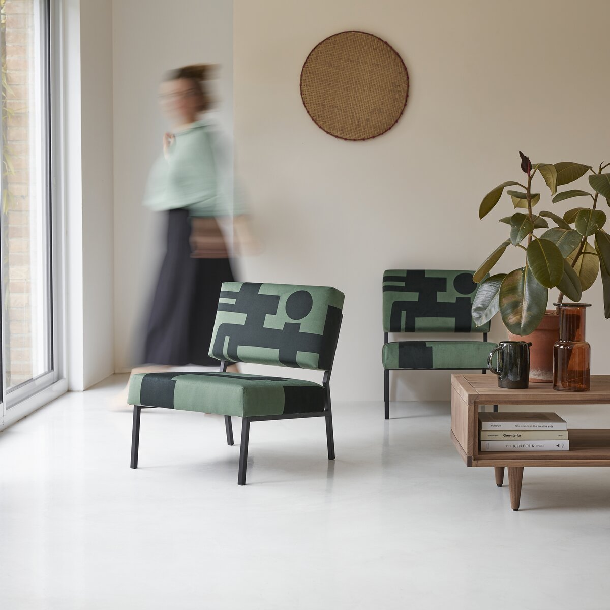 Barbican - Poltrona francese verde Barbican - Poltrona francese verde