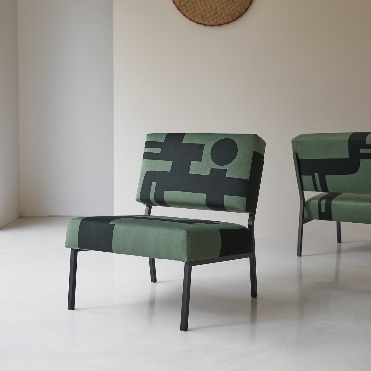 Barbican - Poltrona francese verde Barbican - Poltrona francese verde