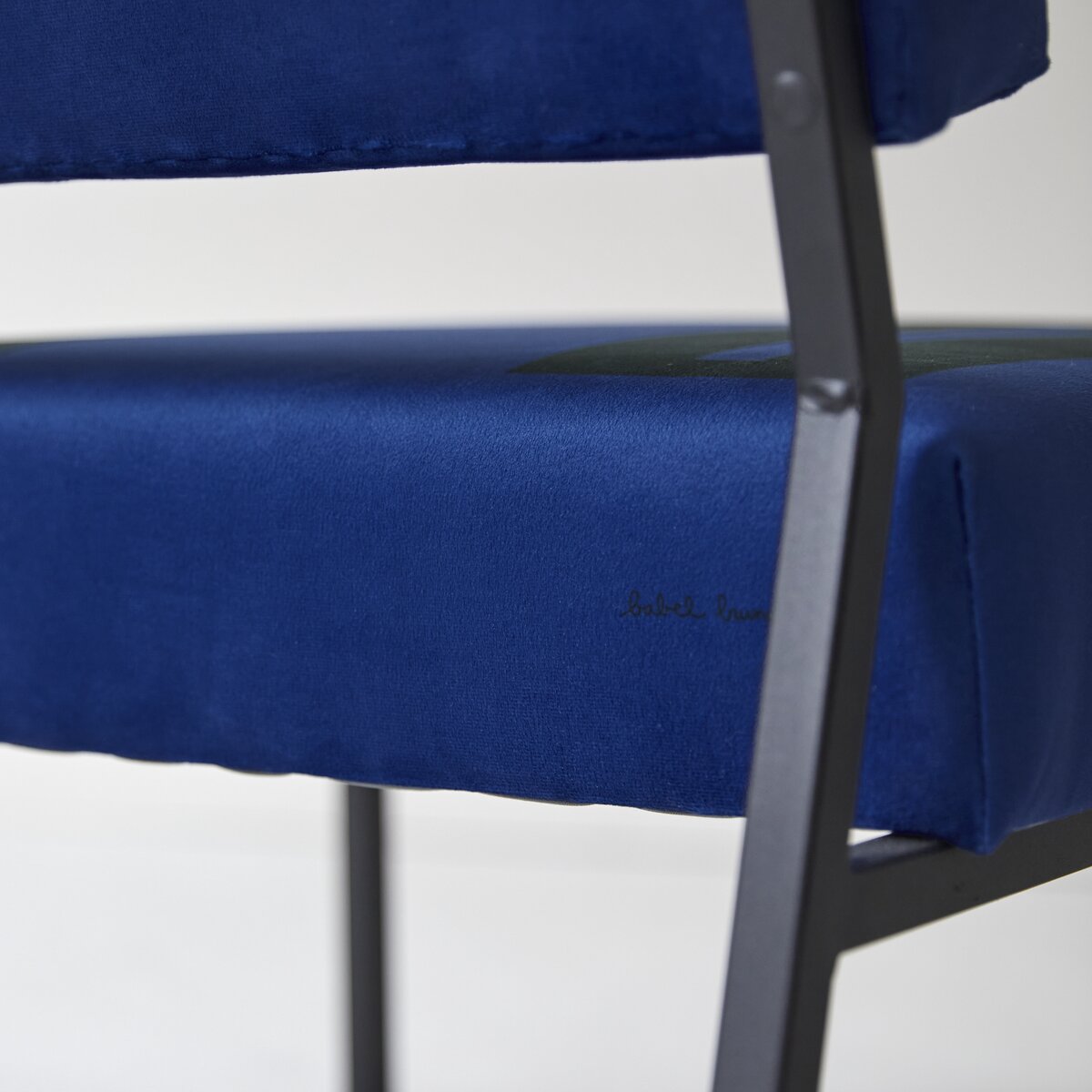 Barbican - Fauteuil français bleu Barbican - Fauteuil français bleu