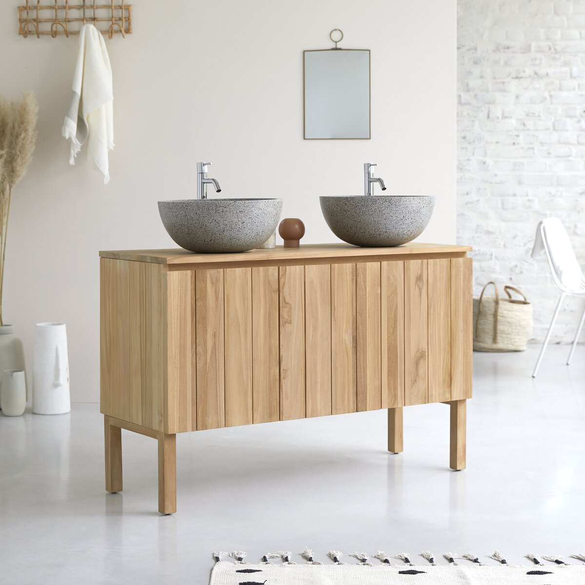Las mejores ofertas en Muebles de baño de bambú para el hogar