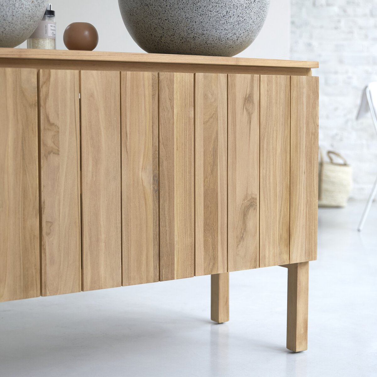 Jill - Mobile da bagno in teak massello 120 cm Jill - Mobile da bagno in teak massello 120 cm