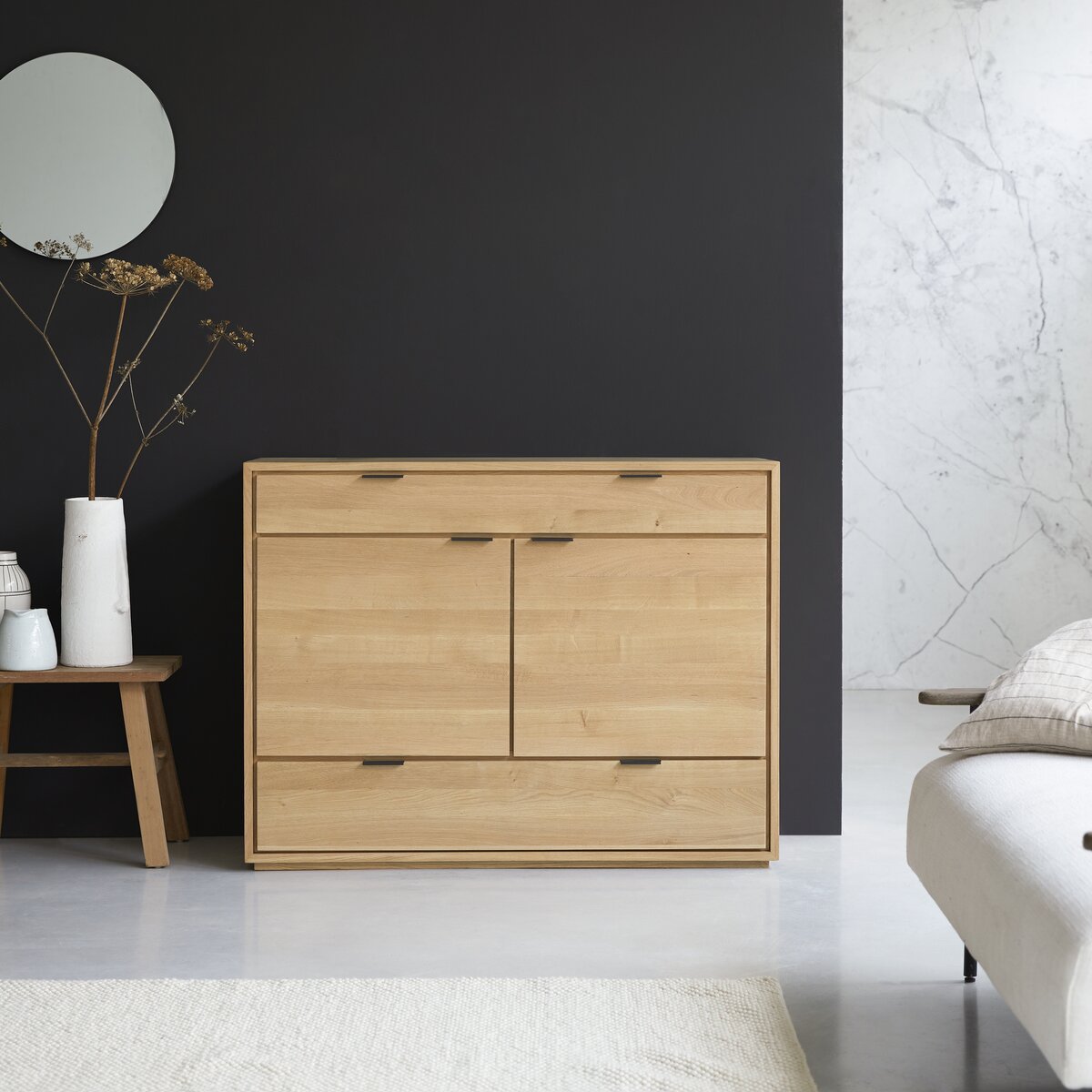 Senson - Buffet en chêne massif 120 cm Senson - Buffet en chêne massif 120 cm
