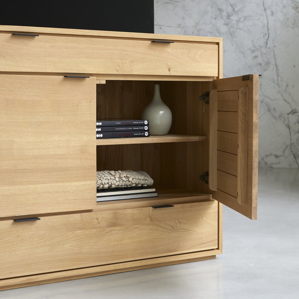 Senson - Buffet en chêne massif 120 cm Senson - Buffet en chêne massif 120 cm