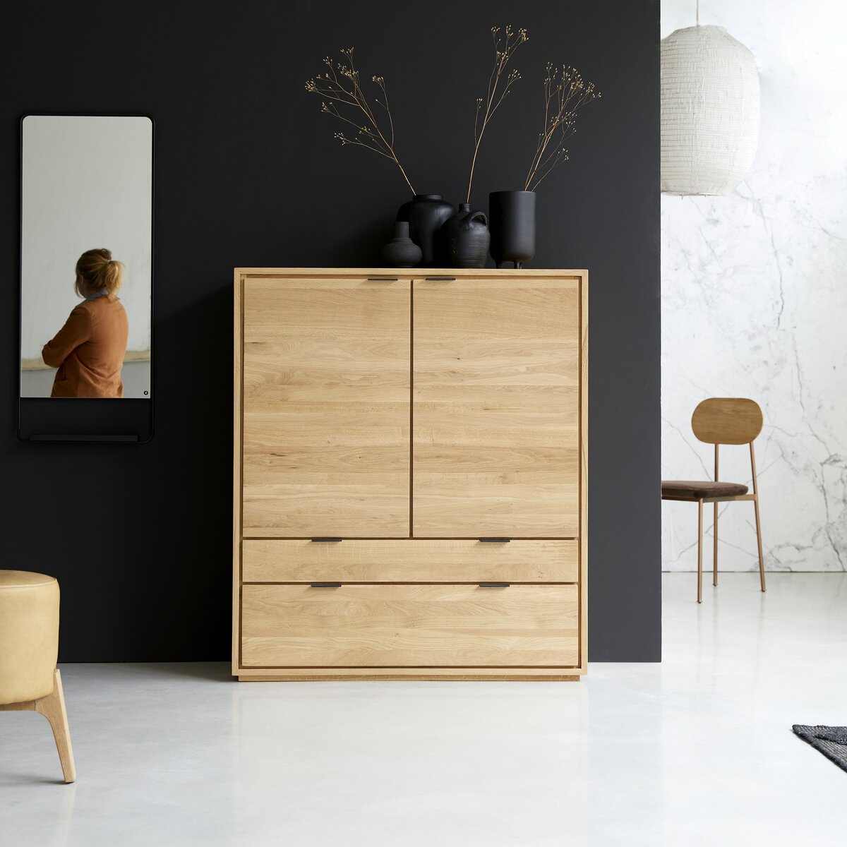 Senson - Credenza in quercia massello 110 cm Senson - Credenza in quercia massello 110 cm