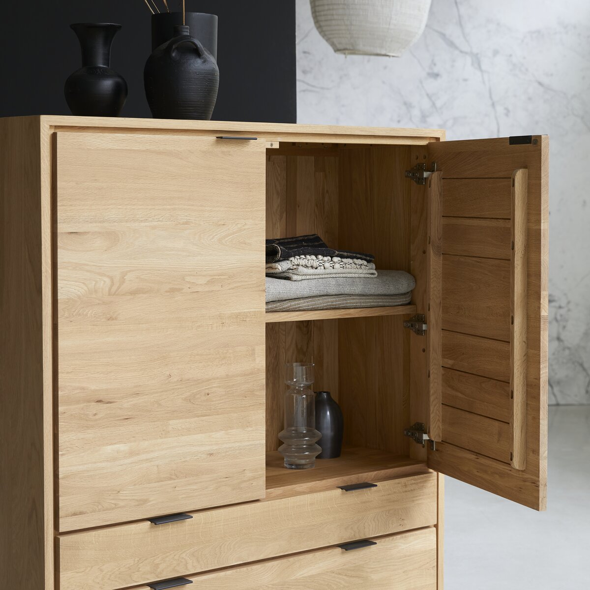Senson - Credenza in quercia massello 110 cm Senson - Credenza in quercia massello 110 cm