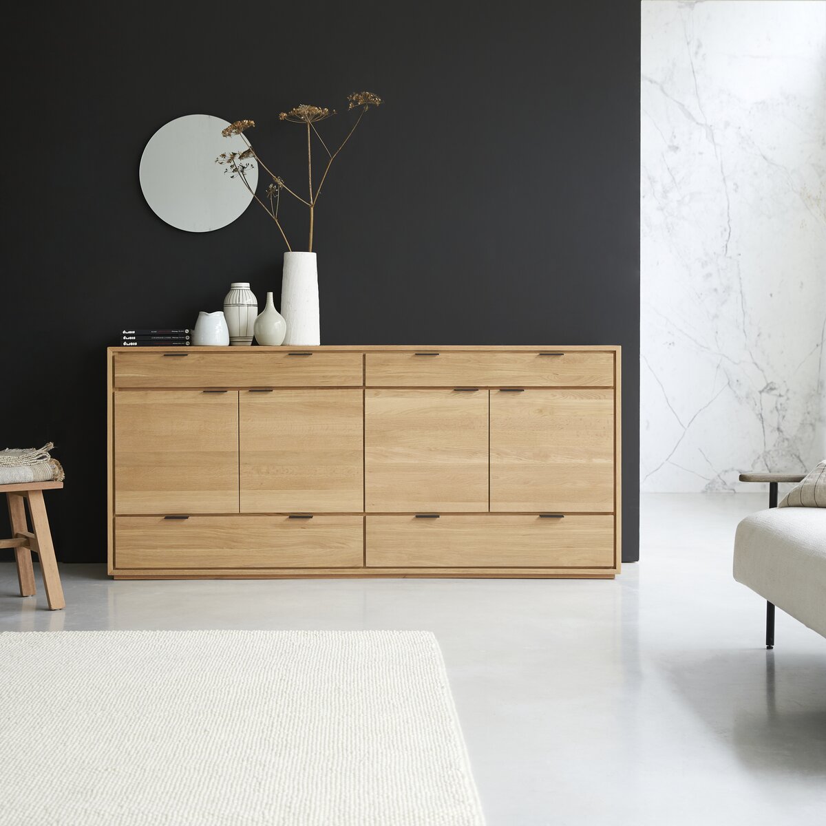 Senson - Solid oak Sideboard 200 cm Senson - Solid oak Sideboard 200 cm