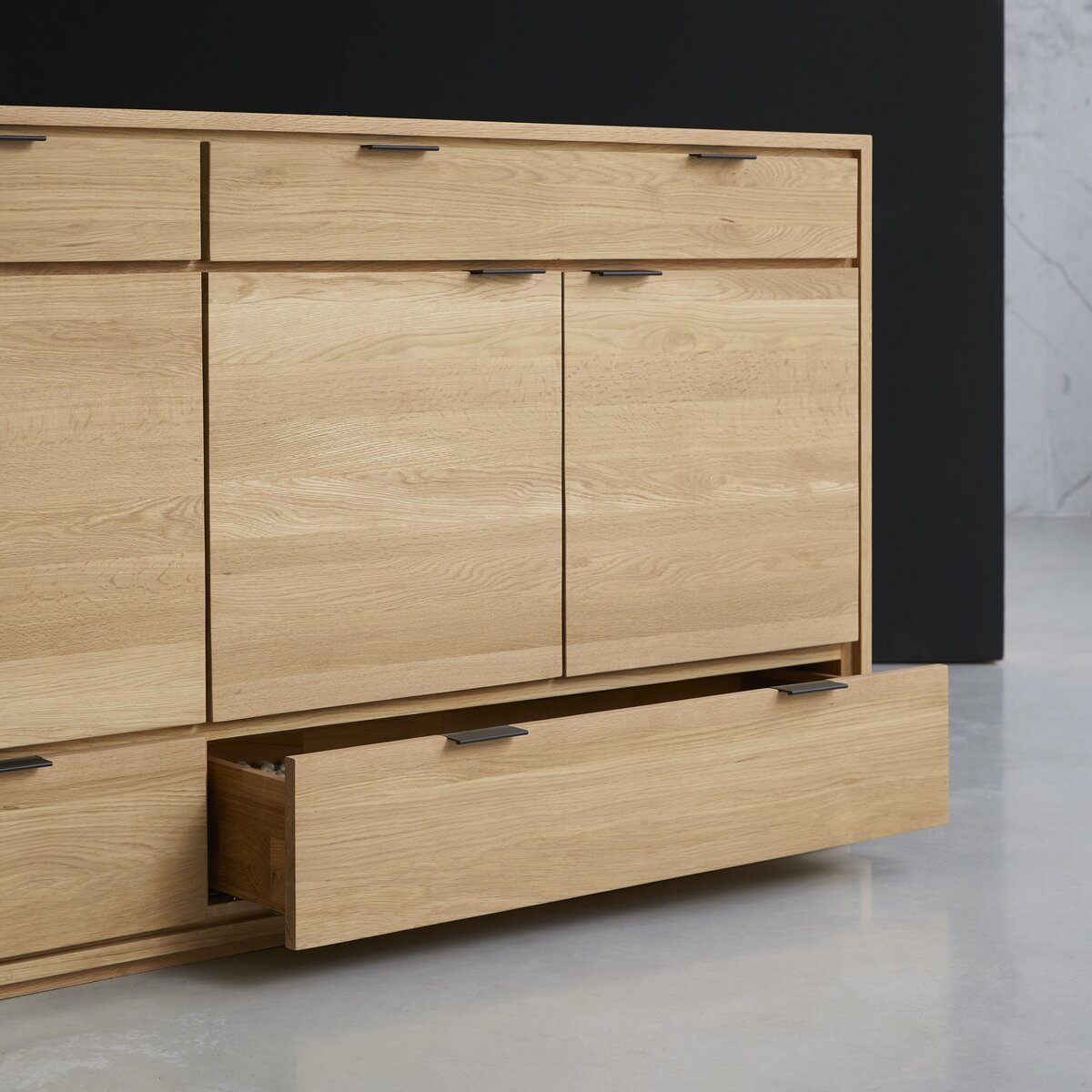 Senson - Buffet en chêne massif 200 cm Senson - Buffet en chêne massif 200 cm