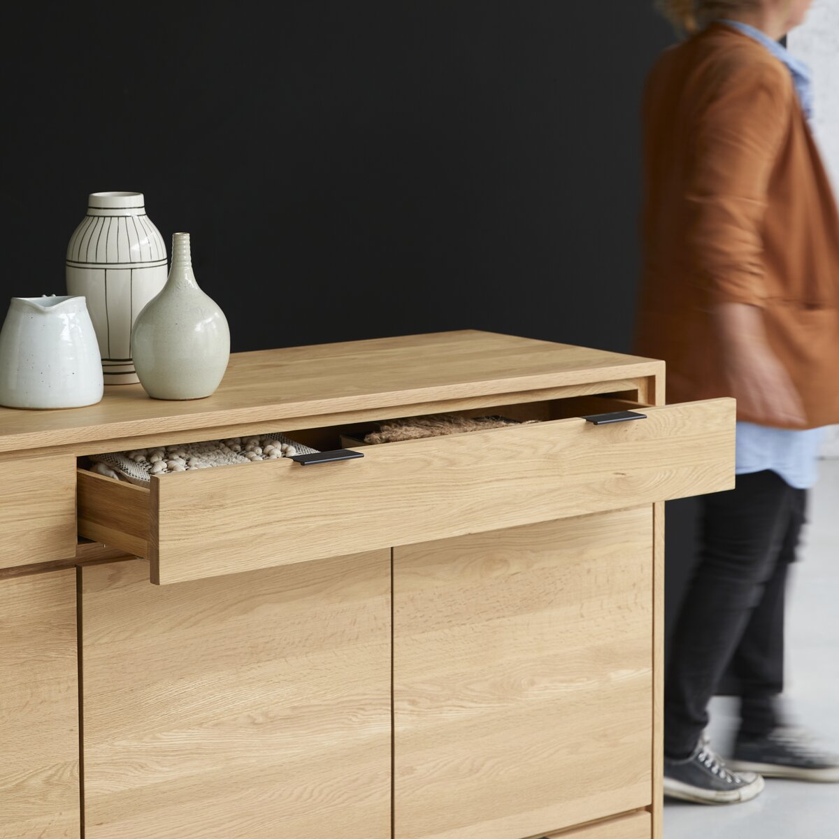 Senson - Solid oak Sideboard 200 cm Senson - Solid oak Sideboard 200 cm