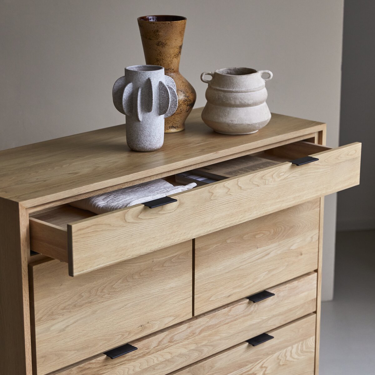 Modern deals oak dresser