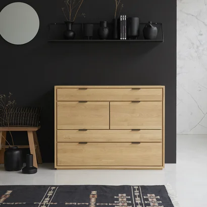 Senson - Commode en chêne massif