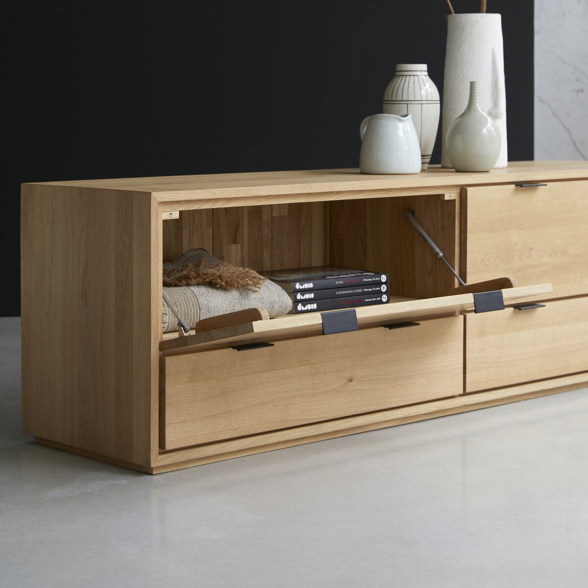 Senson - Solid oak TV Stand 180 cm Senson - Solid oak TV Stand 180 cm
