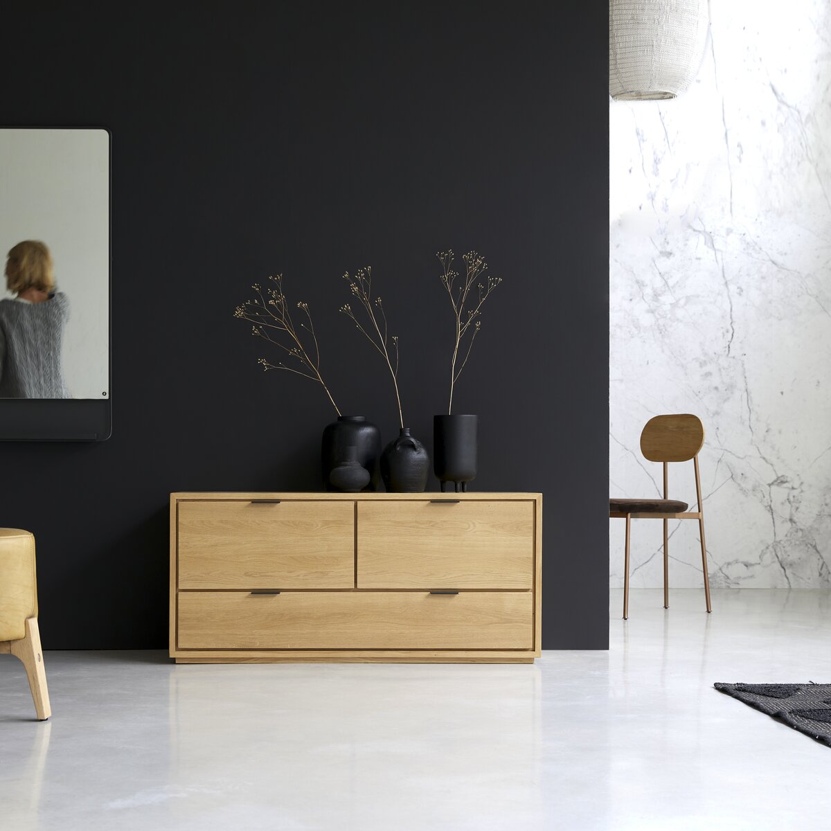 Senson - Solid oak TV Stand 120 cm Senson - Solid oak TV Stand 120 cm