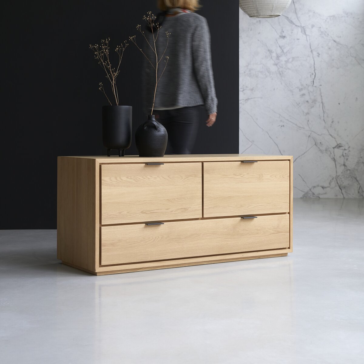Senson - Solid oak TV Stand 120 cm Senson - Solid oak TV Stand 120 cm