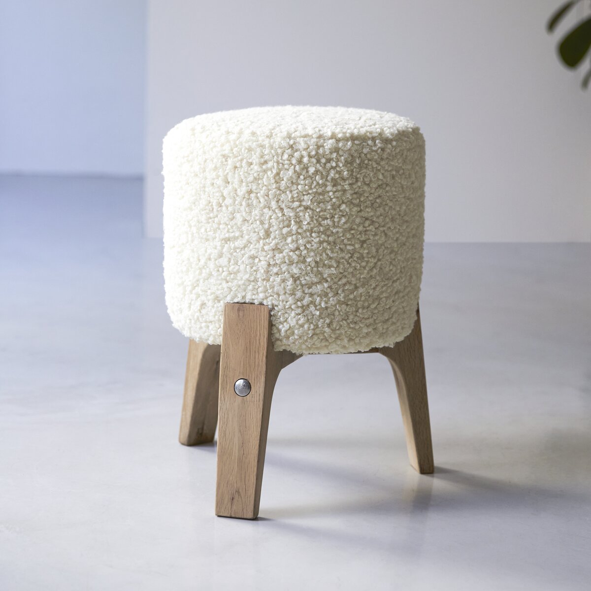 Drum - Pouf M Himalaya en chêne massif Drum - Pouf M Himalaya en chêne massif