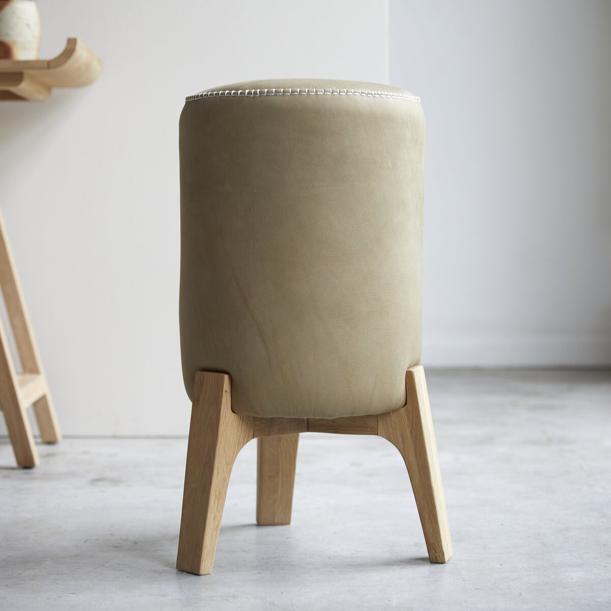 Drum - Pouf L Cheyenne in quercia massello Drum - Pouf L Cheyenne in quercia massello