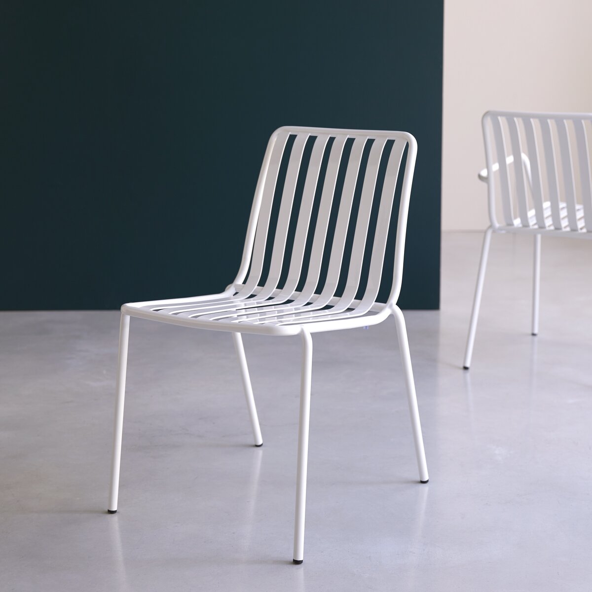 Gaby - Chaise en métal white Gaby - Chaise en métal white