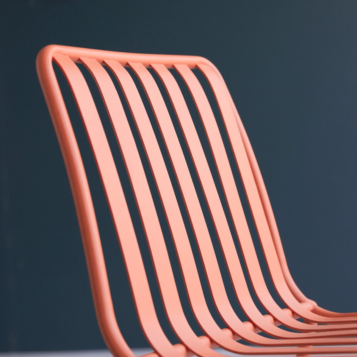 Gaby - Stuhl aus Metall orange Gaby - Stuhl aus Metall orange