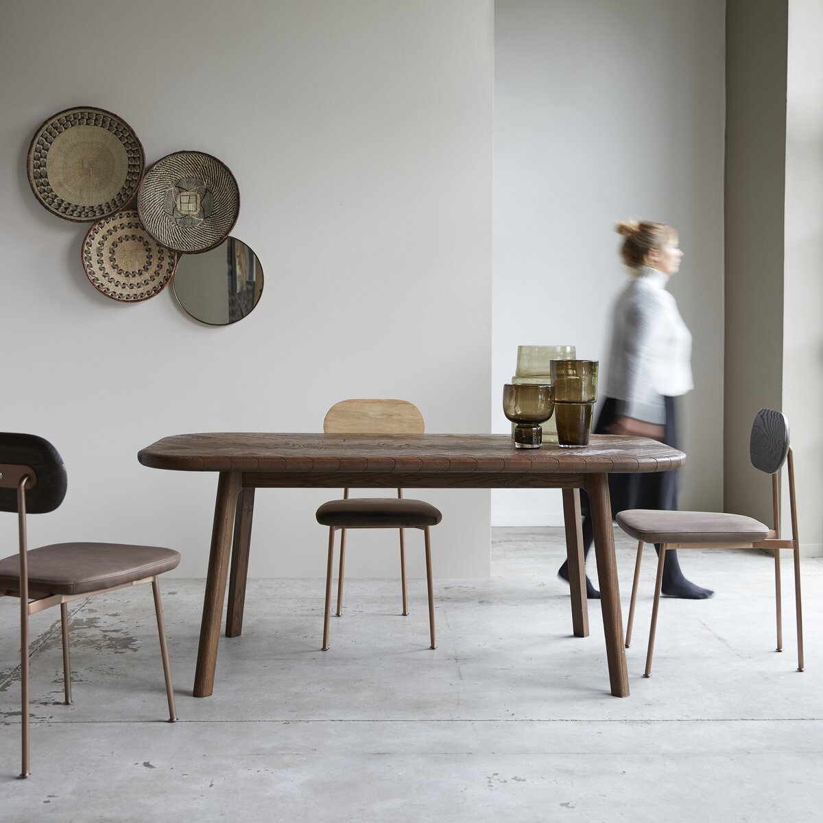 Sedia per da pranzo in rovere - Mobili per la sala da pranzo - Tikamoon