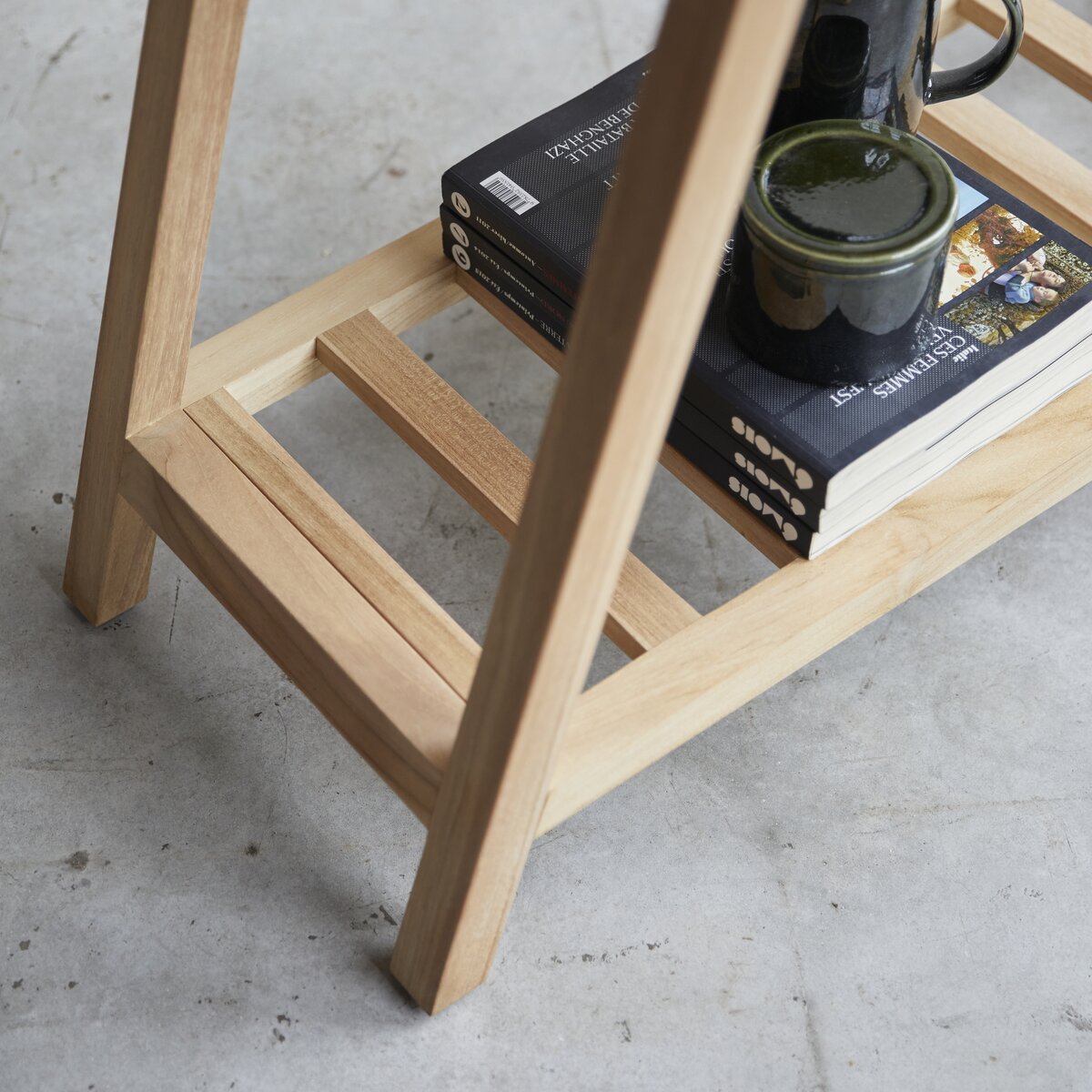Pampa - Console haute en teck massif Pampa - Console haute en teck massif