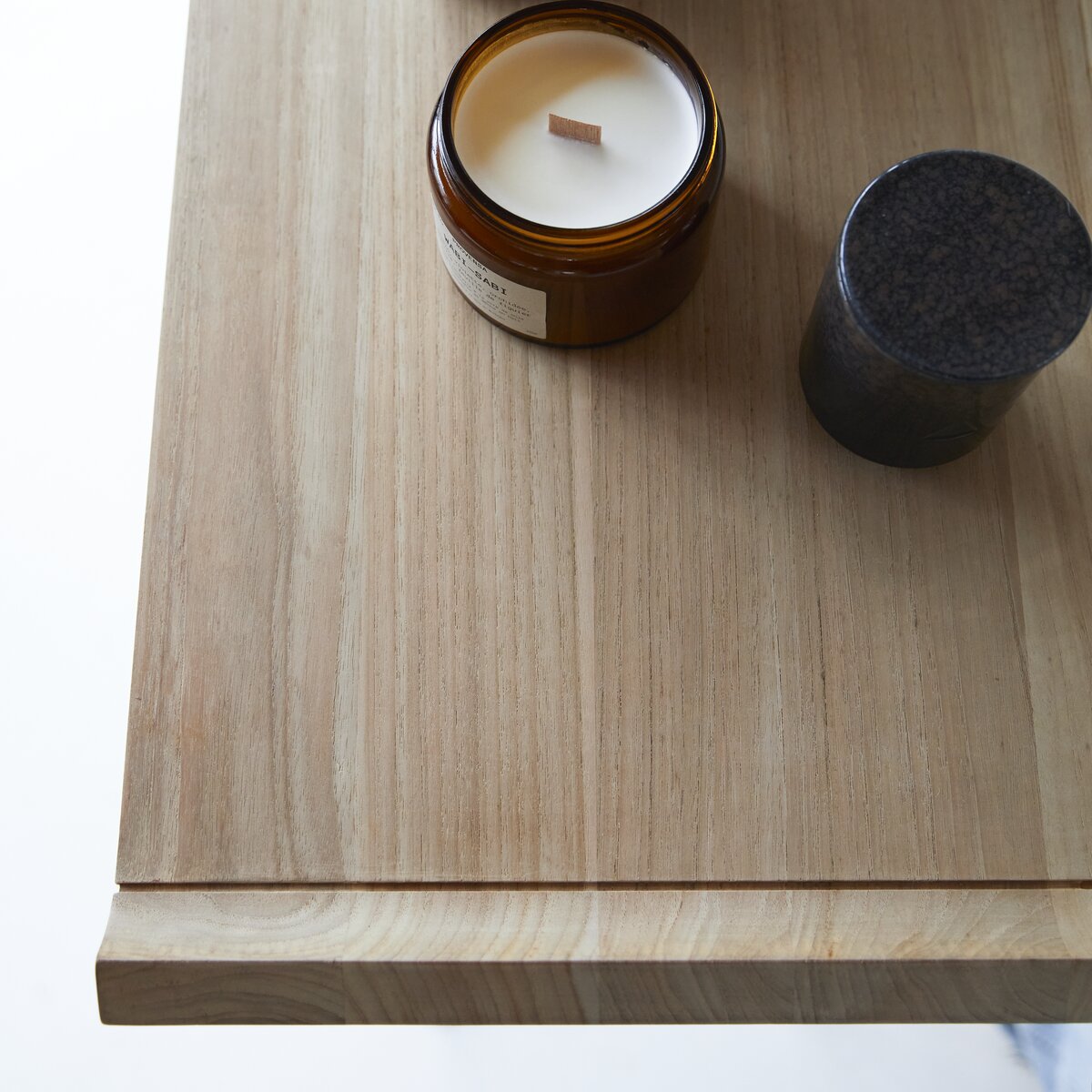 Ema - Solid teak and metal Console table Ema - Solid teak and metal Console table
