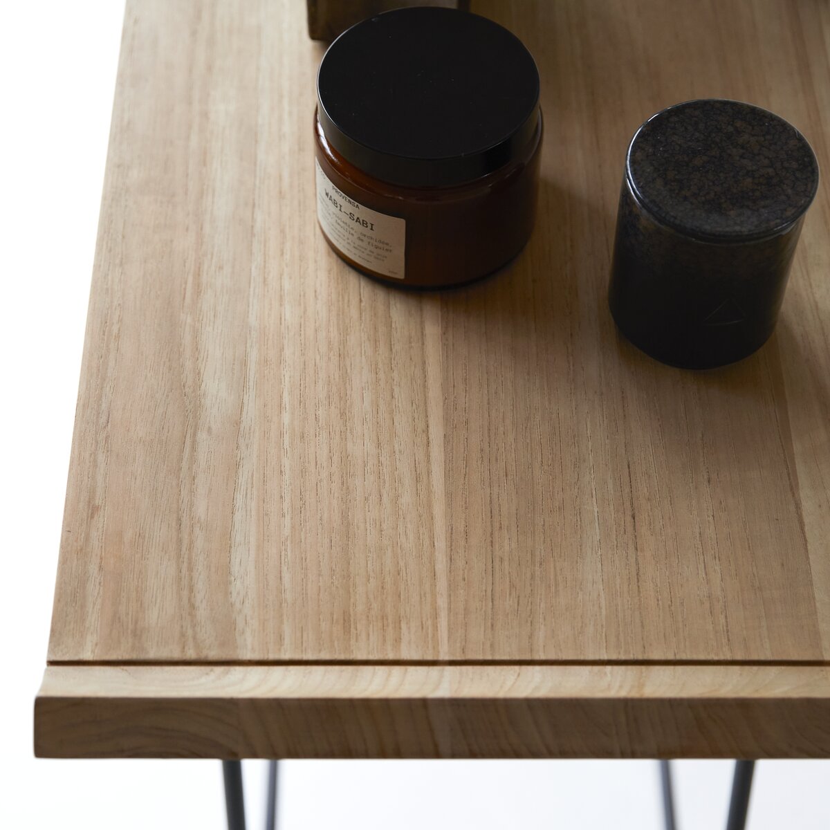 Ema - Solid teak and metal Console table Ema - Solid teak and metal Console table