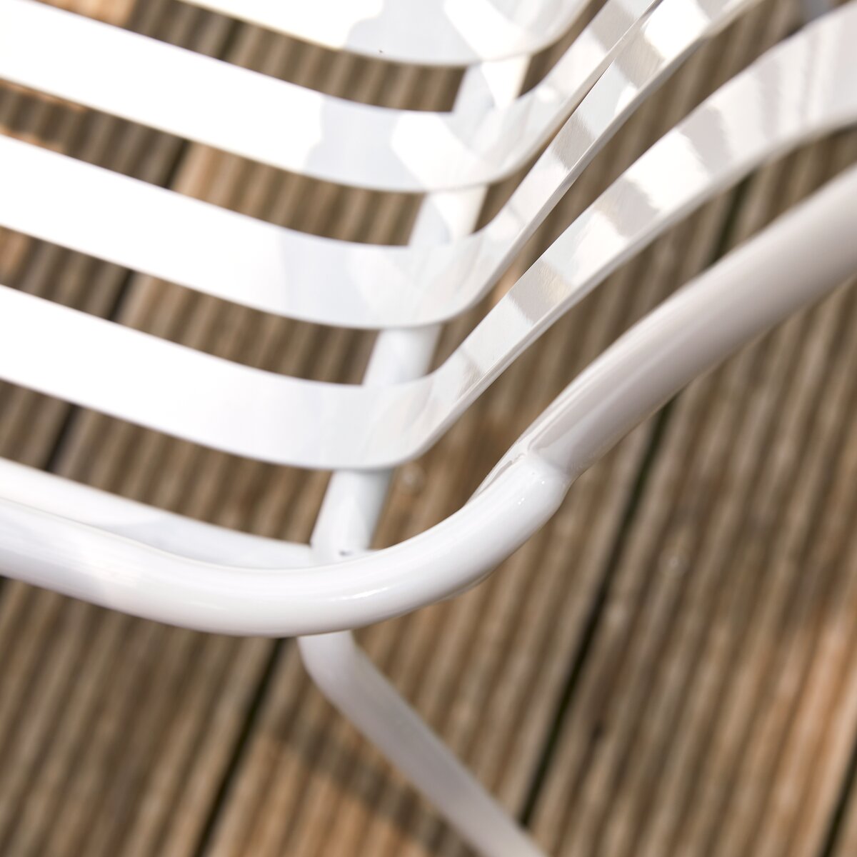 Gaby - Fauteuil de jardin en métal white Gaby - Fauteuil de jardin en métal white