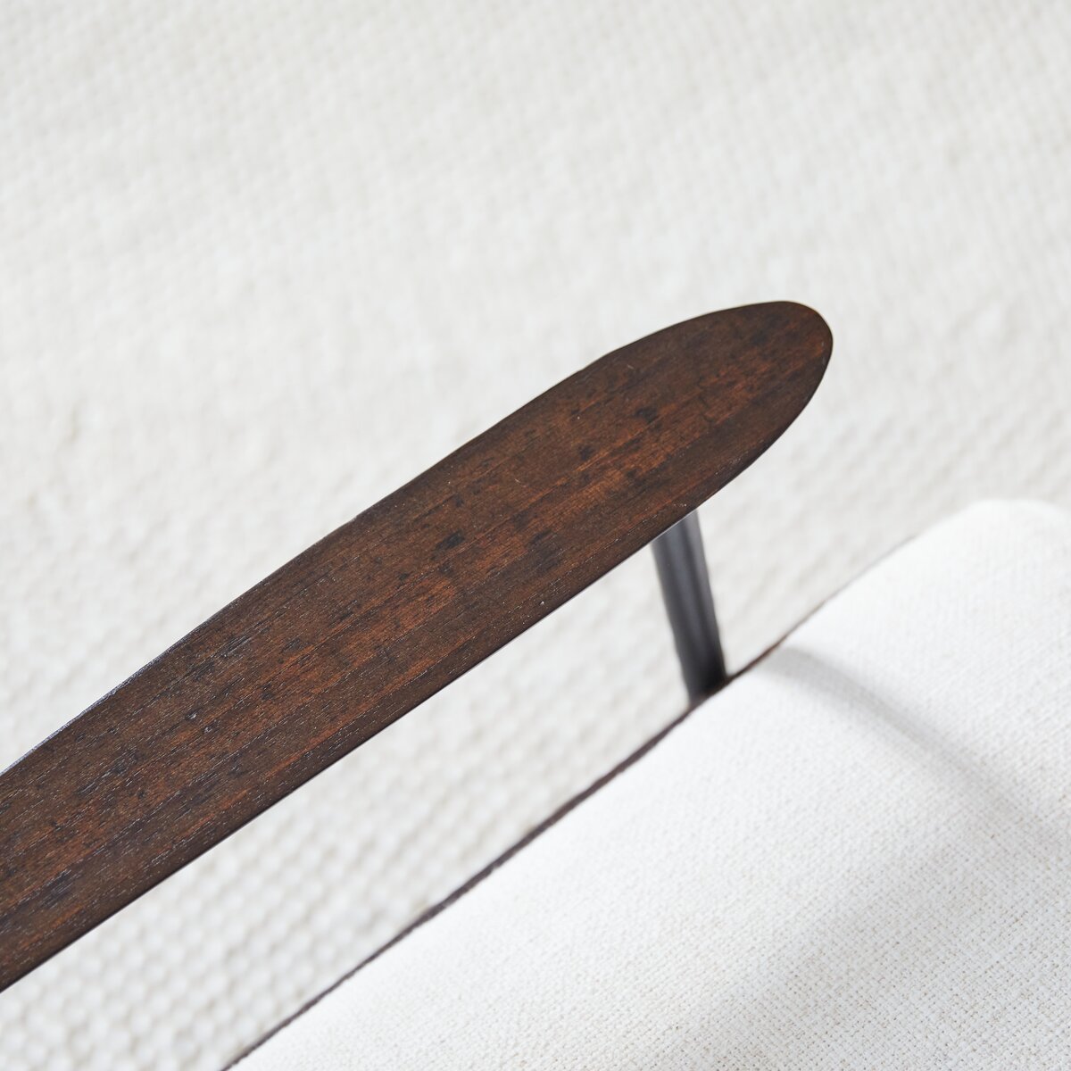 Awa - Fauteuil en mindi et tissu Awa - Fauteuil en mindi et tissu