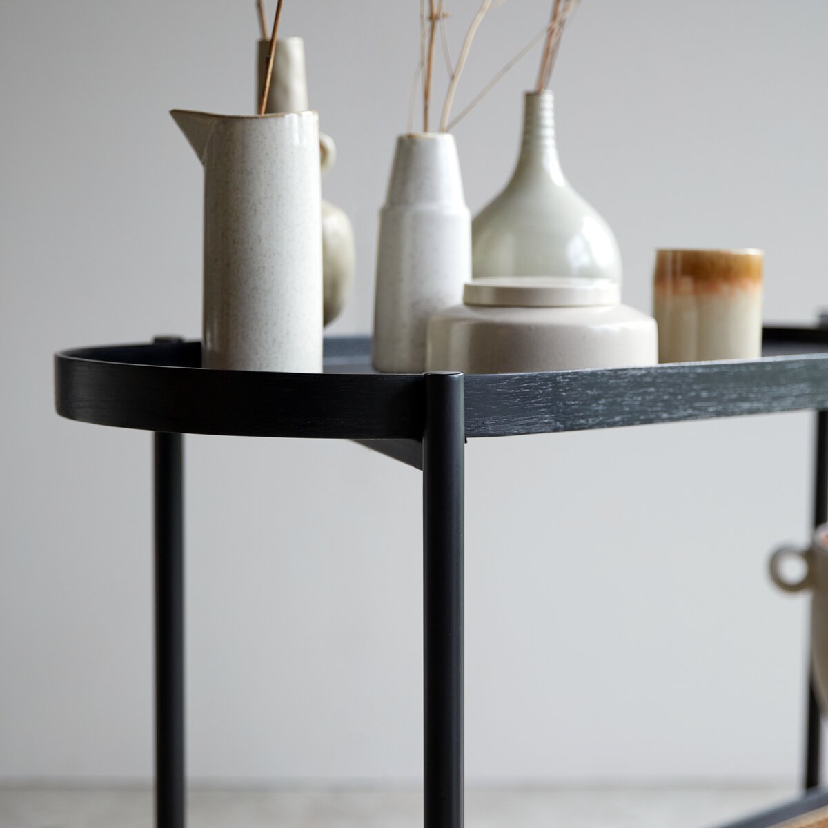 Alix - Console en mindi et cannage Alix - Console en mindi et cannage