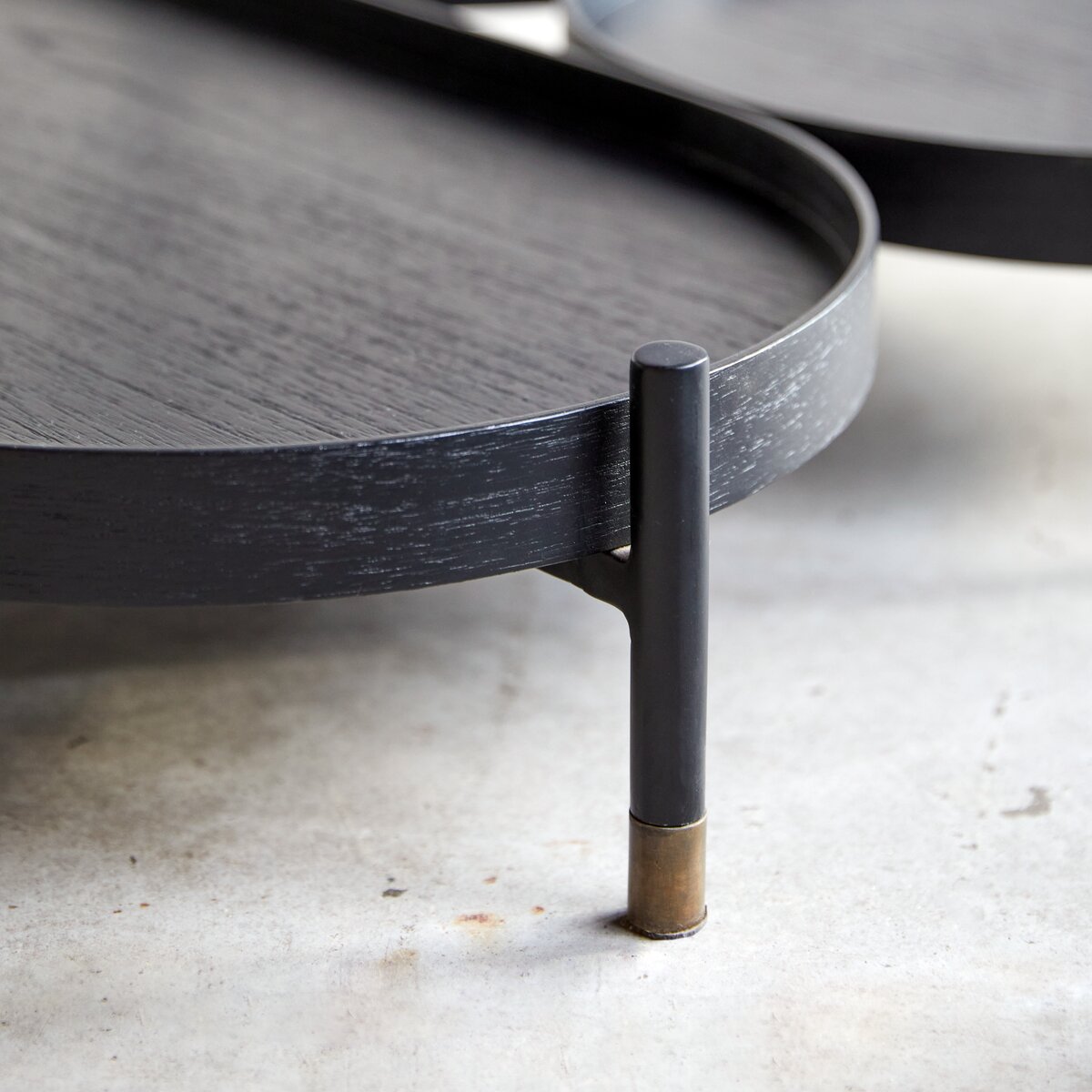 Alix - Table basse en mindi et cannage Alix - Table basse en mindi et cannage
