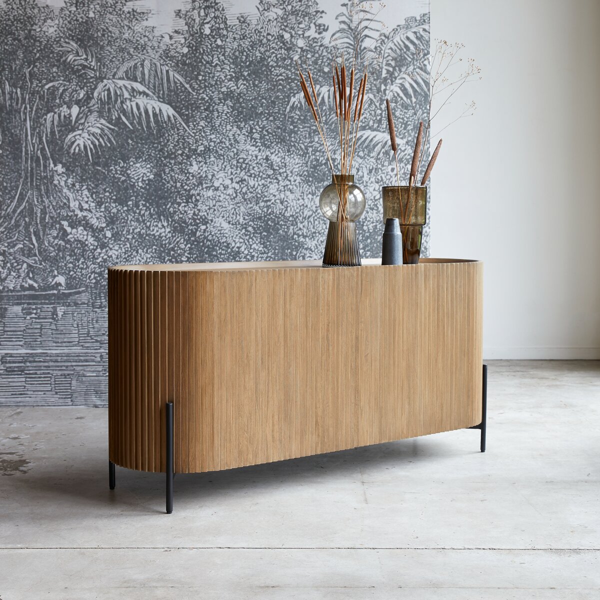 Lou - Mindi wood Sideboard 150 cm Lou - Mindi wood Sideboard 150 cm