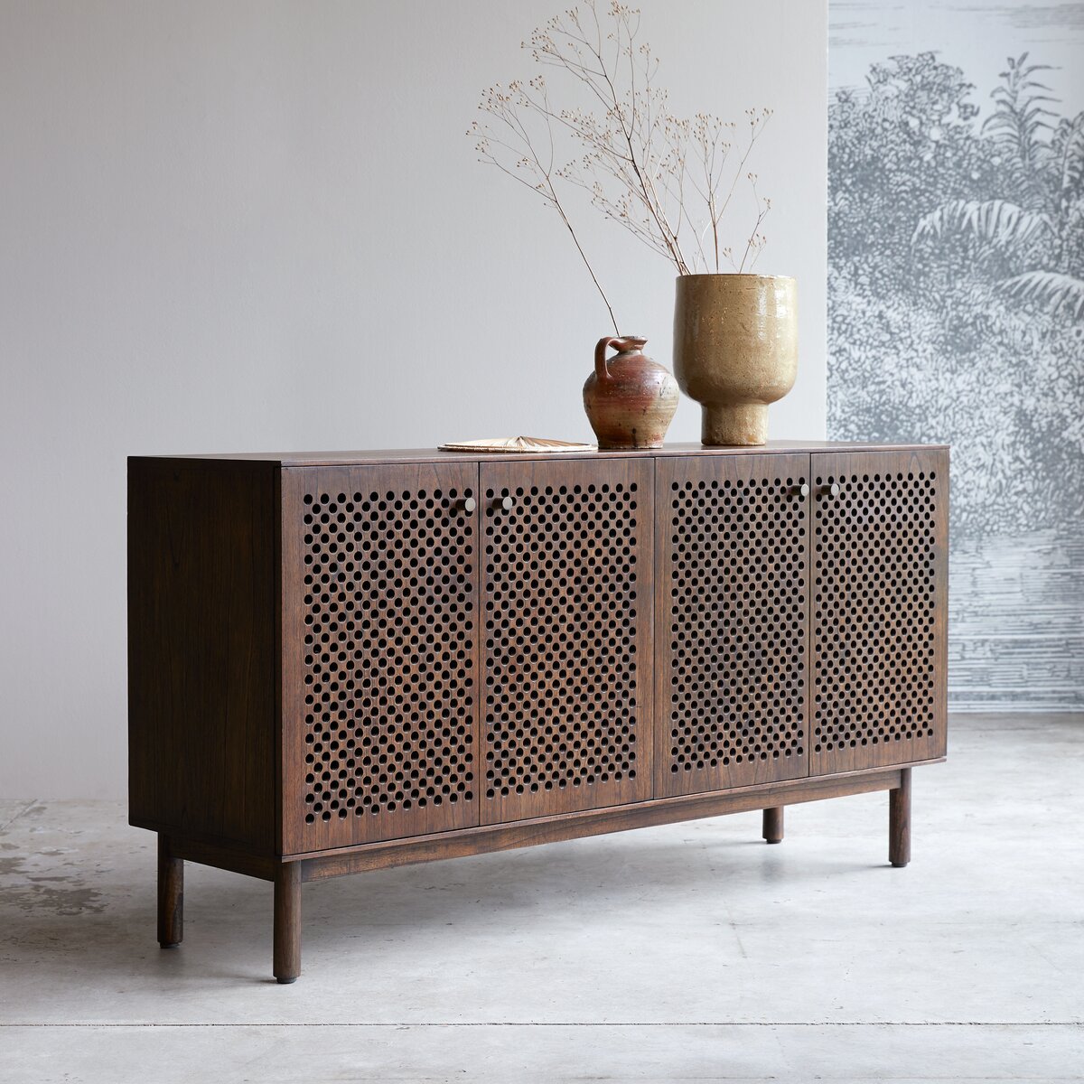 Bartho - Buffet en mindi 160 cm Bartho - Buffet en mindi 160 cm