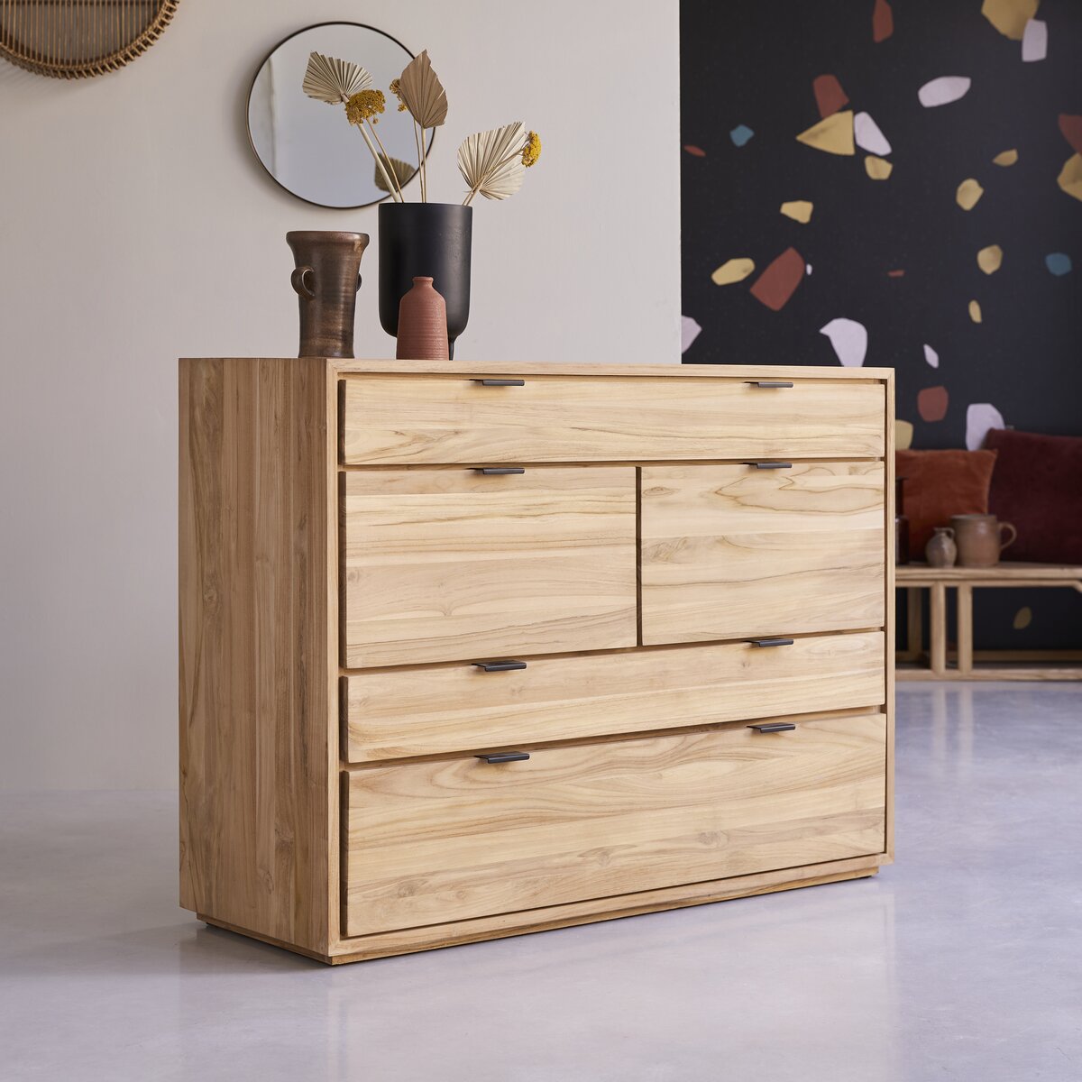 Senson - Commode en teck massif Senson - Commode en teck massif