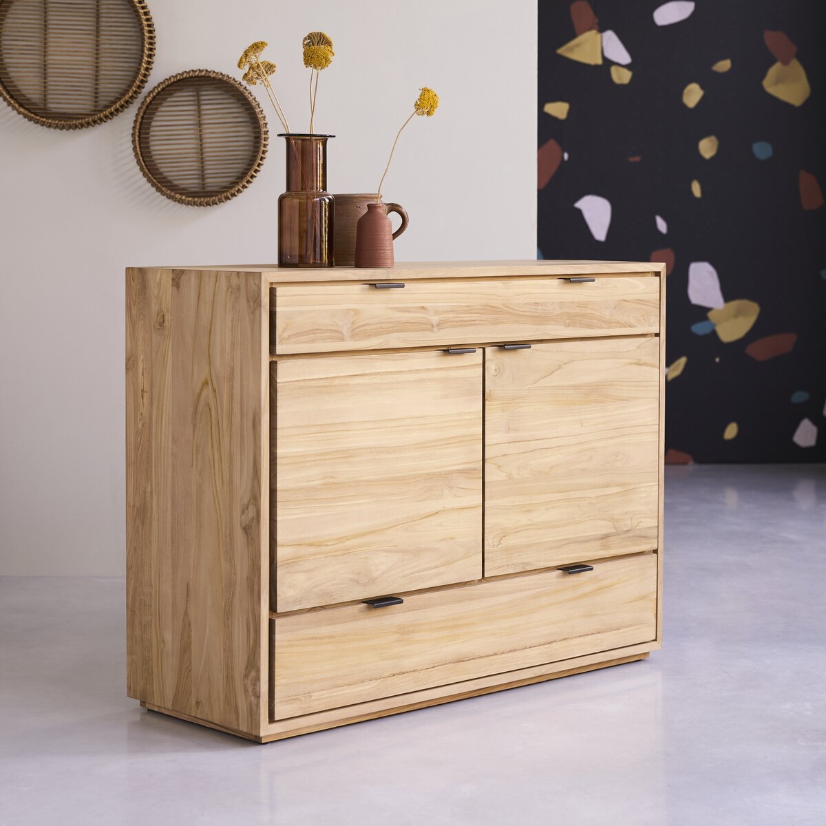 Senson - Buffet en teck massif 120 cm Senson - Buffet en teck massif 120 cm