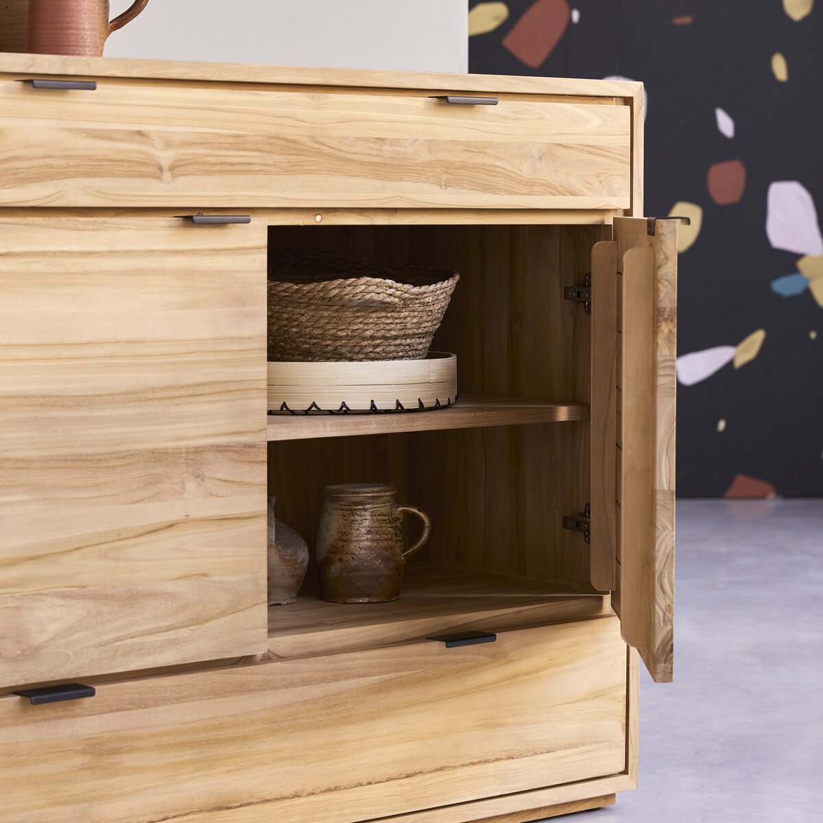 Senson - Buffet en teck massif 120 cm Senson - Buffet en teck massif 120 cm