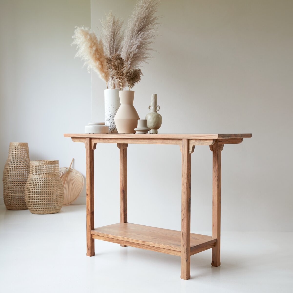 Elie - Console en acacia massif Elie - Console en acacia massif