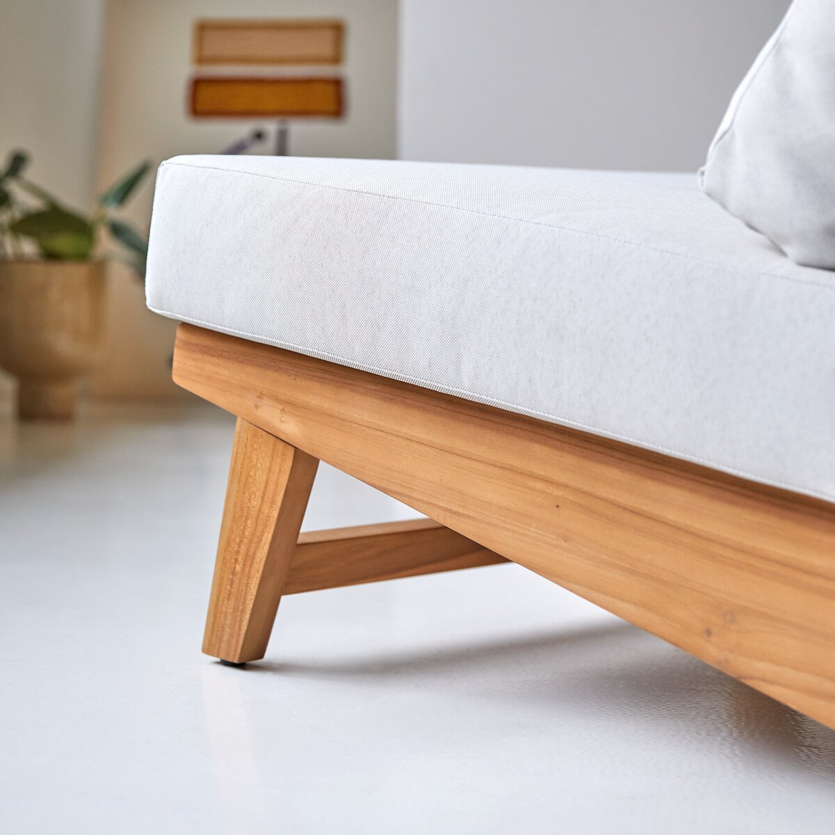 Olia - Poltrona in teak massello Olia - Poltrona in teak massello