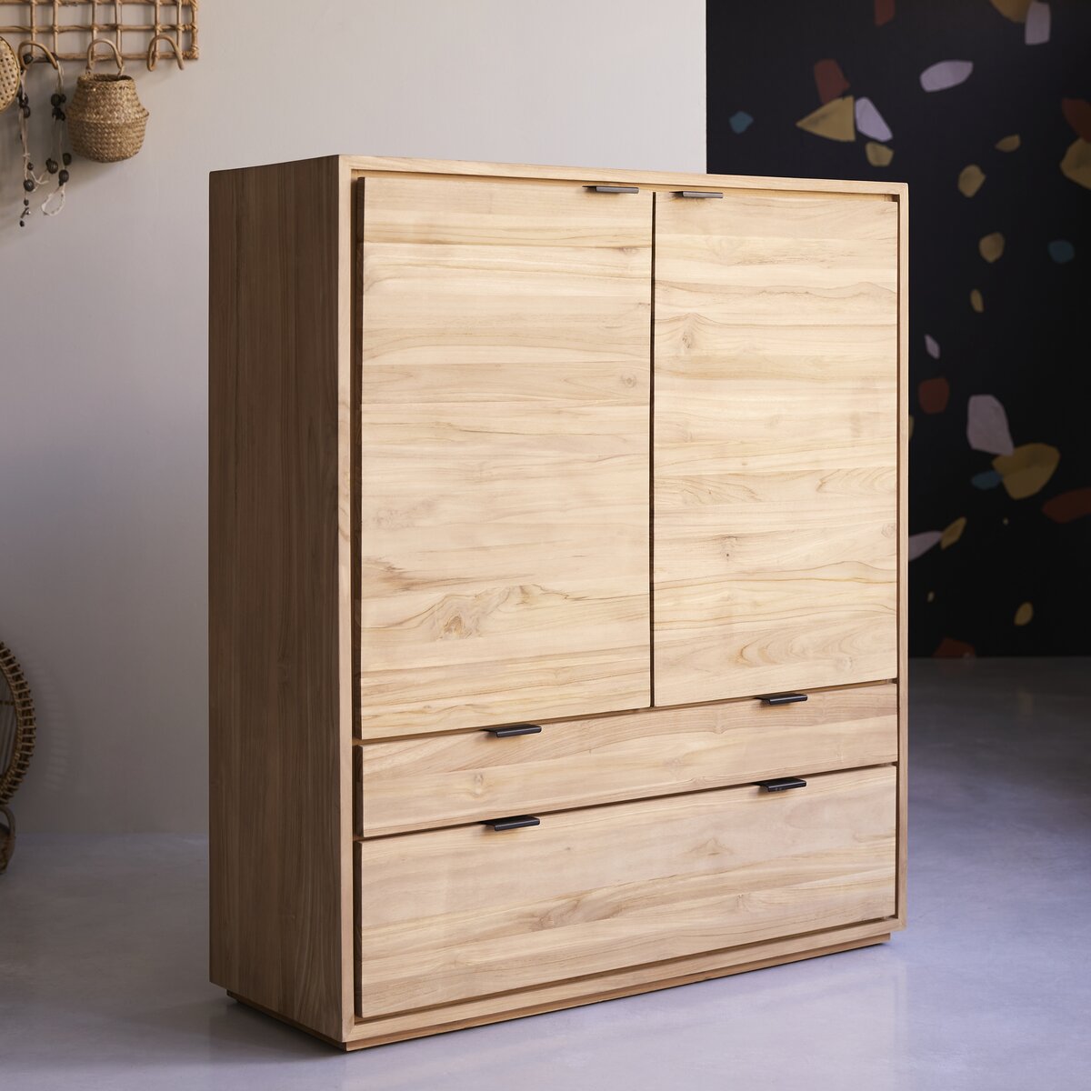 Senson - Armoire en teck massif Senson - Armoire en teck massif