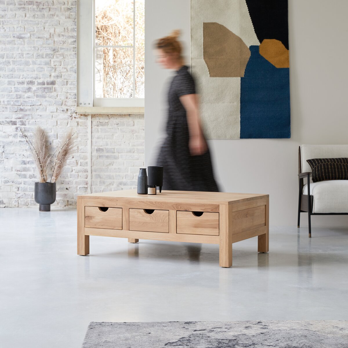 Oliver - Solid oak coffee table Oliver - Solid oak coffee table