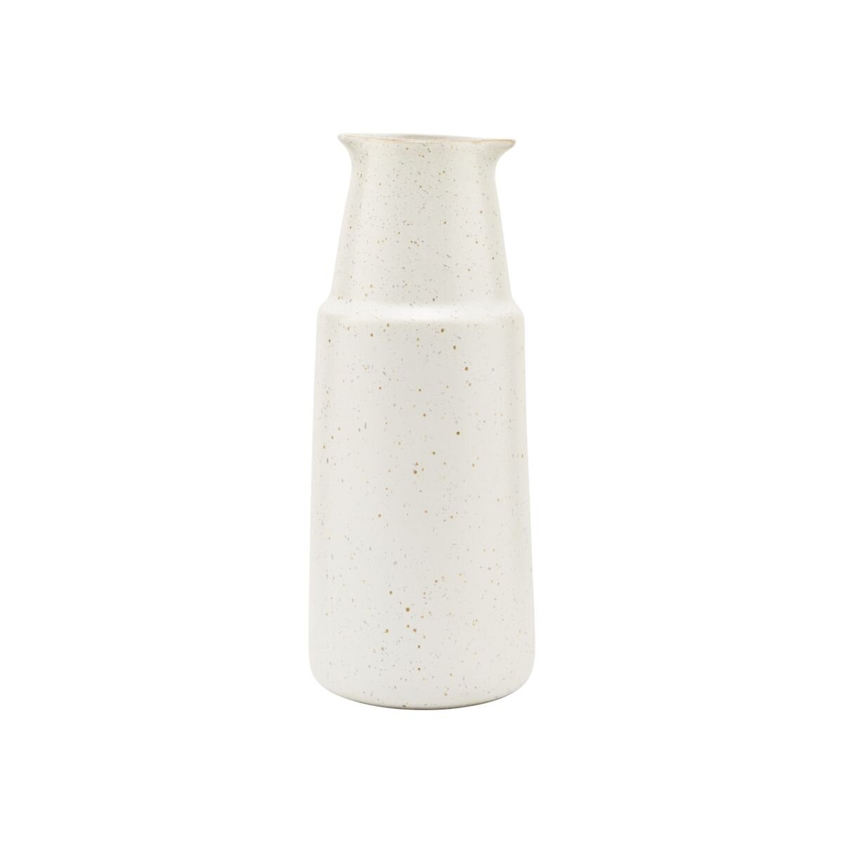 Pion - White stoneware bottle