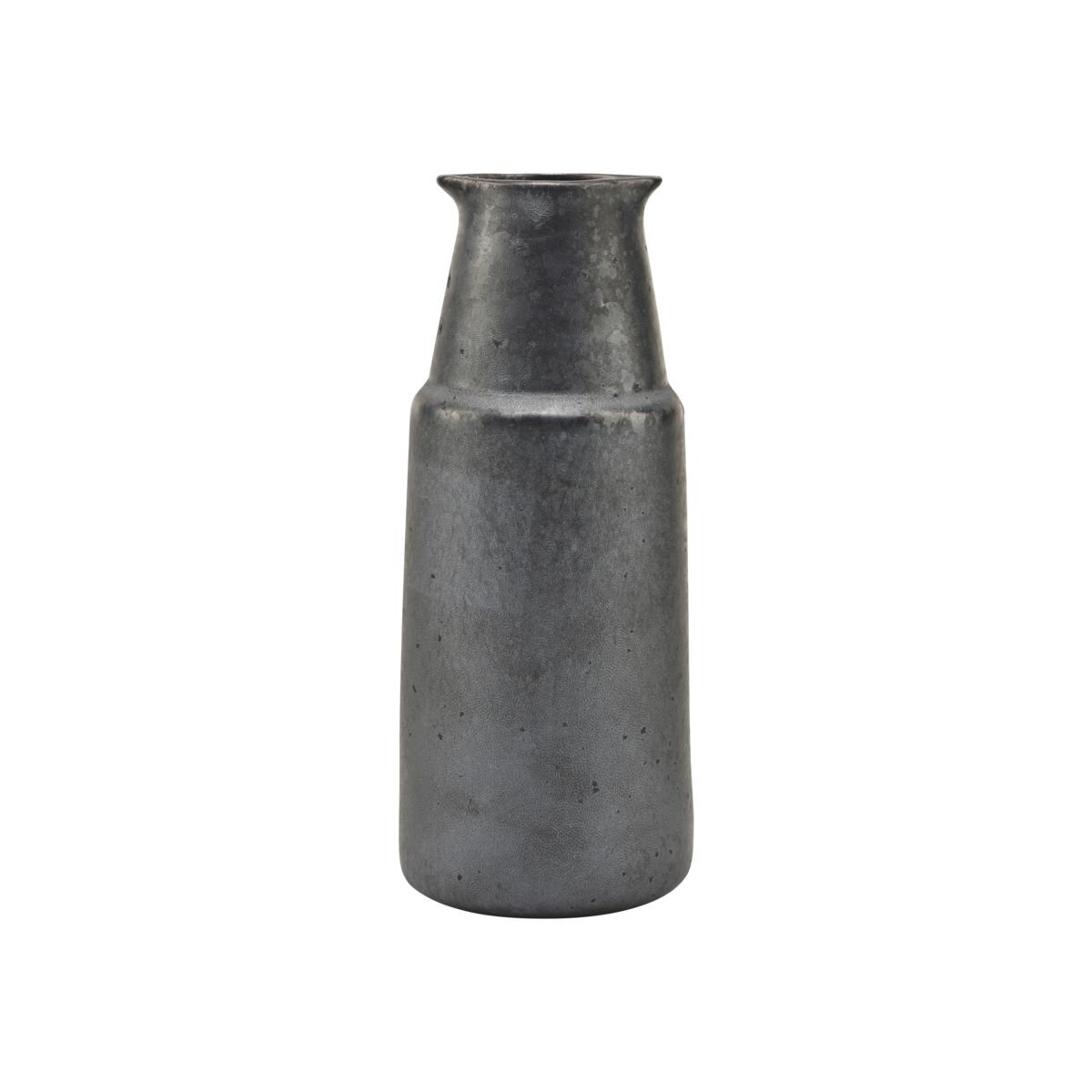 Pion - Black stoneware bottle