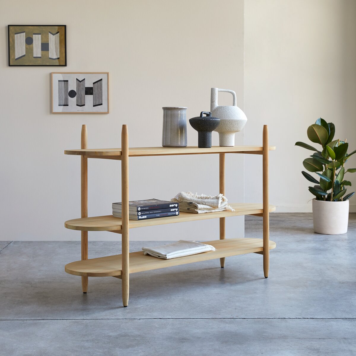 Poline - Solid teak console table Poline - Solid teak console table