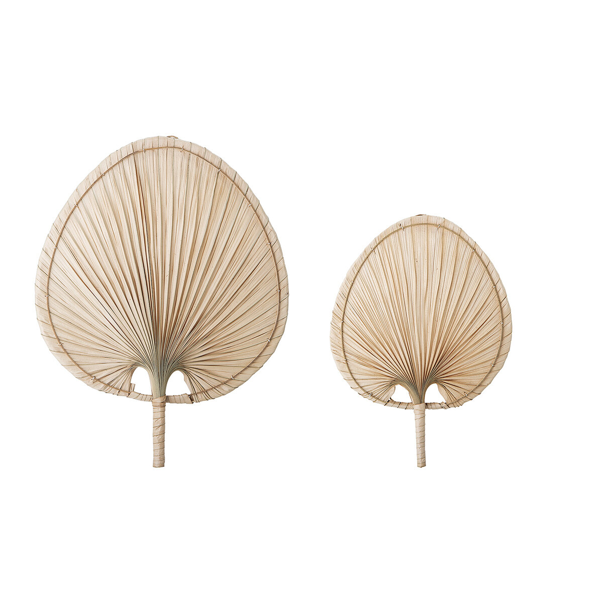 Oumou - Set di 2 decorazioni da parete in fibre vegetali Oumou - Set di 2 decorazioni da parete in fibre vegetali