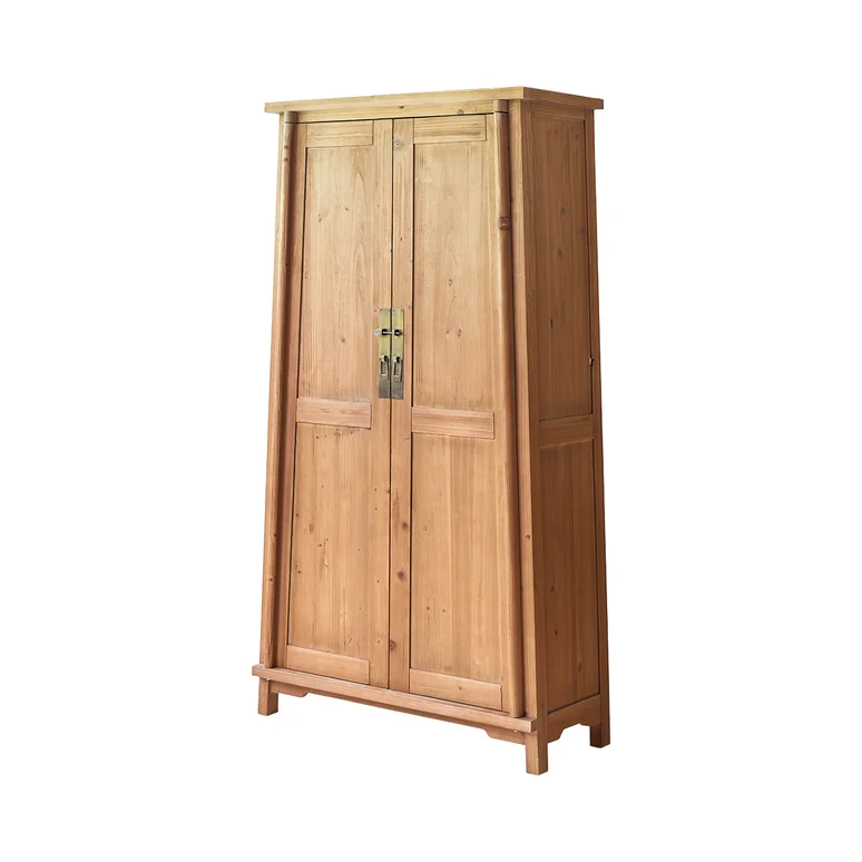 Armoire Enfant avec Rangements Rimi. Meuble gain de place. Bois Massif