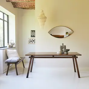 Arko - Tavolo in legno massello in mango 6/8 persone