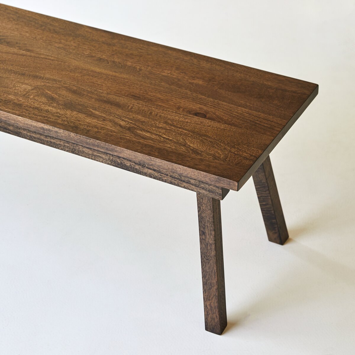 Brown deals wood bench